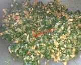 A picture of step 5 of Methi Sabzi with Roasted Peanuts.