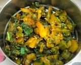 मसाला भिंडी आलू की सब्जी रेसिपी चरण 4 फोटो