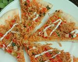 Foto langkah ke 10 dari resep 211. Pizza Mie Pedas.