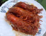 Foto langkah ke 8 dari resep Lobster Saus Merah.