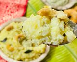 A picture of step 5 of Khara Pongal (Bangalore style).