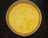 A picture of step 3 of Moong dal Pizza.