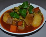 A picture of step 6 of Spring Lamb Stew with Baby Vegetables (Navarin d'Agneau).
