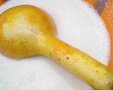 A picture of step 1 of Kunun gyada.