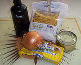 Foto del paso 1 de la receta: Macarrones con atún y salsa cayenne