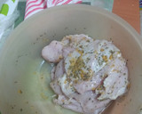 Foto del paso 1 de la receta: Pechuga de pollo a la mandarina y papas fritas