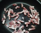 Une image de l'étape 1 de Gratin de pâte et chou fleur.