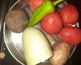 બીટ વેજ સુપ(Beetroot Veg Soup Recipe In Gujarati) રેસીપી સ્ટેપ1ફોટો