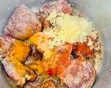 Une image de l'étape 2 de Couscous Agneau.