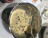 A picture of step 6 of Julie and Ben’s hot and sticky fudgey date (muffins).