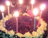 Foto langkah ke 8 dari resep Rainbow Cake.