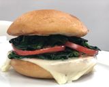 Foto del paso 3 de la receta Sándwich de espinacas y queso fundido