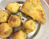 A picture of step 6 of Bread pakora + Aaloo bada.