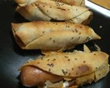 Foto del paso 5 de la receta: Rollito de Frankfurt/Bacon/Queso