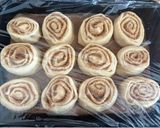 Amerikai fahéjas csiga (Cinnamon roll) recept fázis 8 fotója