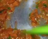 A picture of step 3 of Matar Pulao.