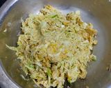 A picture of step 1 of Dudhi Muthiya.