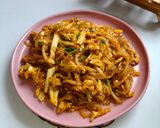 Gambar langkah 5 resipi Laksa Goreng.