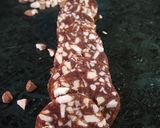 A picture of step 7 of Mix dryfriuts roll.