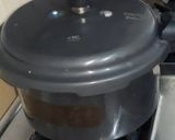 A picture of step 3 of Kidney Beans in Gravy (without Onion and Garlic).