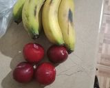 A picture of step 1 of Tangy fruit chaat.