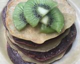 Foto langkah ke 4 dari resep Banana Pancake eggless simple&healthy.
