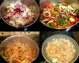 Foto del paso 1 de la receta Curry madrás de pollo, verduras y garbanzos