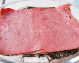 Foto langkah ke 2 dari resep Baked smoked beef mentai rice.