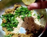 A picture of step 3 of Shami kebab.