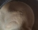 A picture of step 2 of Mother's day special rasmalai cake.