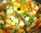 A picture of step 5 of Coconut Cream Vegetable Korma.