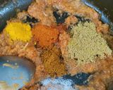 A picture of step 5 of Mutton Keema kabab Curry.