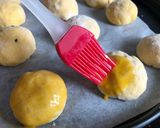 Hình bước làm 4 của món Bánh Bí Đỏ Phô Mai Nướng / Cheesy Pumpkin Mini Buns