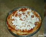 A picture of step 7 of Sweet and sour chicken pizza.
