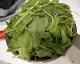 蝦皮炒莧菜的食譜步驟1照片