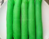 Foto langkah ke 4 dari resep Dadar Gulung Gunting Pandan.