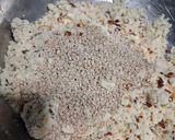 A picture of step 3 of Mathri.