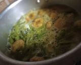 A picture of step 5 of Gawar fali dhokli.