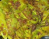 A picture of step 6 of Mirchi Chatkhara.