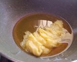 A picture of step 1 of Shahi tukda rabdi with moong dal halwa.