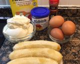Foto del paso 1 de la receta Tarta de queso con plátano y canela