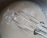 A picture of step 1 of Egg rabdi.