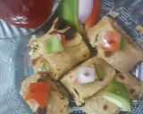 A picture of step 5 of Egg ROll.