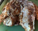 A picture of step 9 of Flat Chicken. Courtesy of Martha (sort of).
