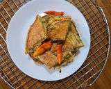 Foto langkah ke 3 dari resep Telur Dadar ala Padang (Telur Bebek).
