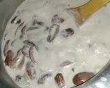 A picture of step 8 of Eid special khajoor kheer.