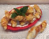 Sajtos-baconos leveles rudak recept fázis 6 fotója