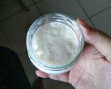 Foto langkah ke 1 dari resep Roti Sourdough/ Basic Sourdough Country Bread (tanpa banneton dan dutch oven).