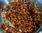 A picture of step 4 of Moong daal Panjeeri.
