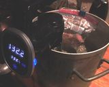 A picture of step 1 of Sous Vide Pork Tenderloin with Mushroom Sauce.